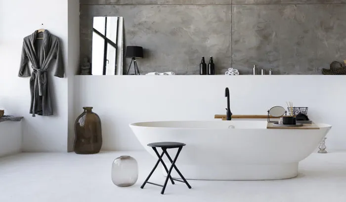 vasca da bagno freestanding tendenze bagno moderno 2025