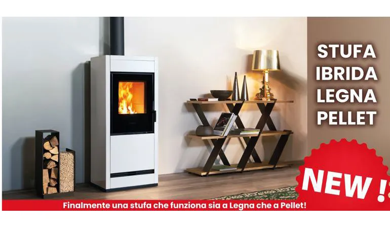 PIAZZETA stufa IBRIDA 