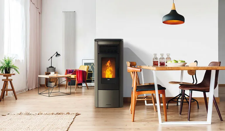 Termostufe a legna e a pellet per il riscaldamento di casa