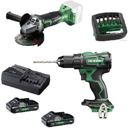 HiKOKI Combo Pack DV18DD + G18DSL2  €425 +iva