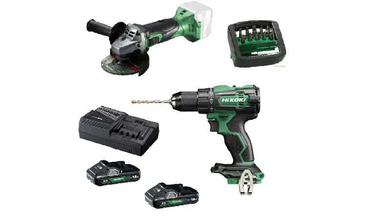 HiKOKI Combo Pack DV18DD + G18DSL2  €425 +iva